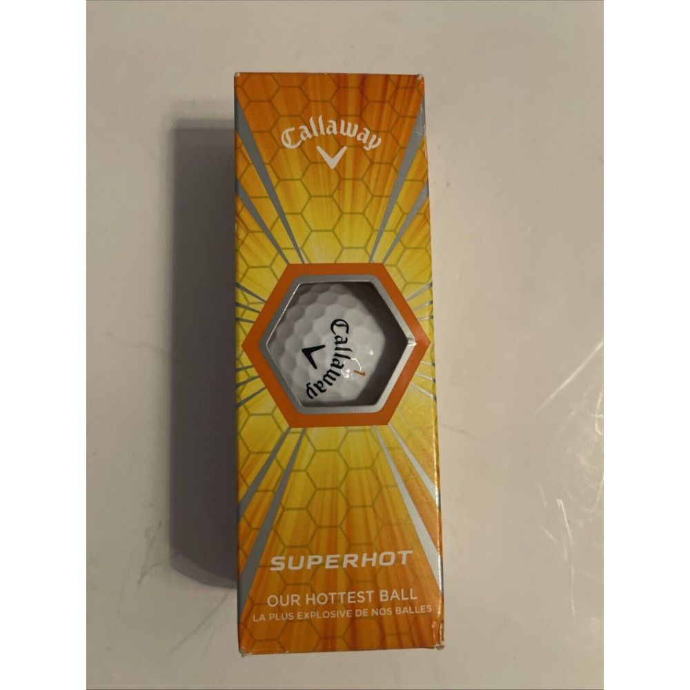 New Callaway Superhot 3 Ball Pack - Never Played #1